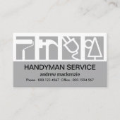 Stunning Builders Service Logo Constructie Visitekaartje (Voorkant)