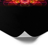 Stunning Chaos kaleidoscoop Poster (Hoek)