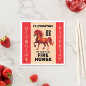 Stunning Chinese Year of the Fire Horse 2026 Servet (Insitu)