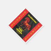 Stunning Chinese Year of the Fire Horse 2026 Servet (Hoek)