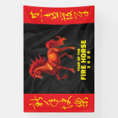Stunning Chinese Year of the Fire Horse 2026 Spandoek (Verticaal)