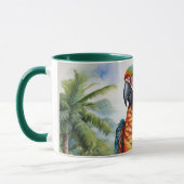 Stunning Custom Monogram Parrot Macaw Mok (Links)