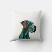 Stunning Dog van Denen  Kussen (Achterkant)