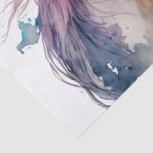 Stunning Floral Horse Tissuepapier (Detail)