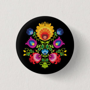 Stunning Folklore Ronde Button 3,2 Cm