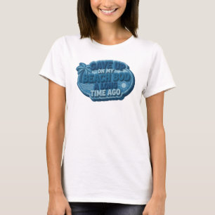 Stunning GAF DE LICHAAMSBOUW VAN HET STRAND OPGEGE T-shirt