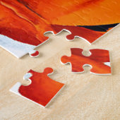 Stunning Georgia O'Keeffe Red Poppy Legpuzzel (Zijkant)