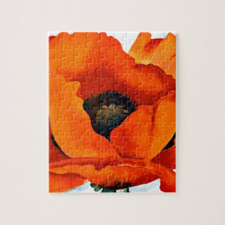 Stunning Georgia O'Keeffe Red Poppy Legpuzzel