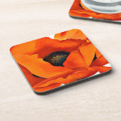 Stunning Georgia O'Keeffe Red Poppy Onderzetter (Linkerzijde)