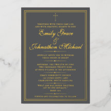 Stunning goud folie christelijke minimalistische t