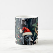 Stunning Great Dane Christmas Coffee cup Koffiemok (Center)