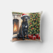 Stunning Great Dane Christmas Cushion Kussen (Voorkant)