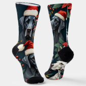 Stunning Great Dane Christmas Sokken (Gebogen)