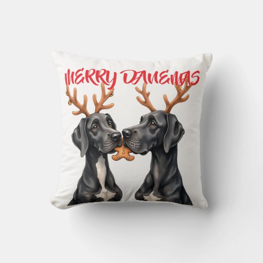Stunning Great Dane Cushion Kussen (Voorkant)