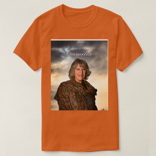 Stunning HRH Camilla Duchess of Cornwall Graphic T-shirt (Design voorkant)