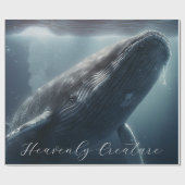 Stunning Humpback Whale Cadeaupapier (Vlak)