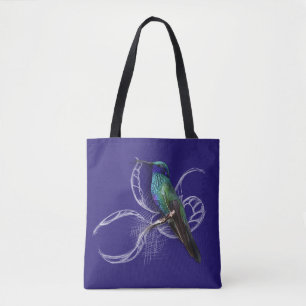 Stunning Kolibrie - personaliseer door naam toe te Tote Bag