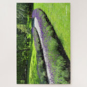 Stunning Lavender-Lined Garden Walk Legpuzzel (Verticaal)