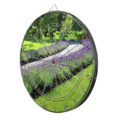 Stunning Lavender-Lined Garden Walscape Landscape Dartbord (Voorkant Rechts)