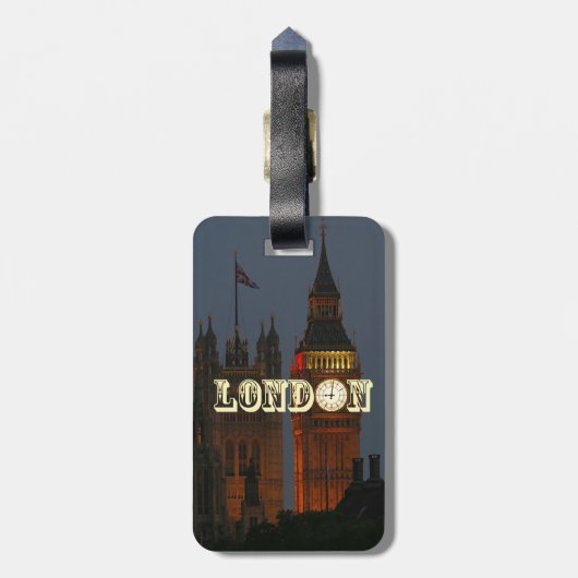 Stunning London Pro Foto Bagagelabel (Achterkant verticaal)