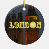 Stunning London Pro Foto Keramisch Ornament (Achterkant)