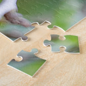 Stunning Male Anna's Hummingbird op de Plum Tree Legpuzzel (Zijkant)