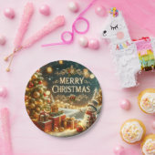stunning Merry Christmas Papieren Bordje (Feest)