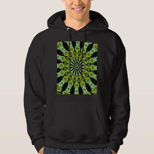 Stunning Multicolored Symmetrical Pattern Citrus T Hoodie (Voorkant)