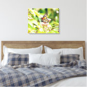 Stunning Nature & Butterfly Art Foam Board Canvas Afdruk (Insitu (Slaapkamer))