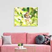 Stunning Nature & Butterfly Art Foam Board Canvas Afdruk (Insitu (Woonkamer))