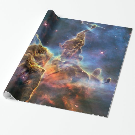 Stunning Nebula Space Astronomy Science Foto Cadeaupapier (Uitgerold)