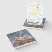 Stunning Nebula Space Astronomy Science Foto Stenen Onderzetter (Zijkant)