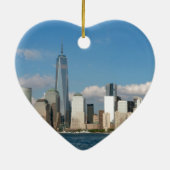 Stunning New York City USA Keramisch Ornament (Achterkant)