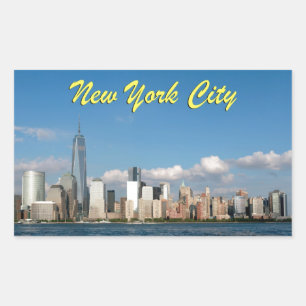 Stunning New York City USA Rechthoekige Sticker