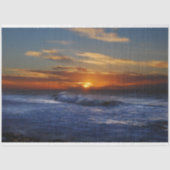 Stunning Ocean Sunset Decoupage Tissue Paper Tissuepapier (Voorkant)