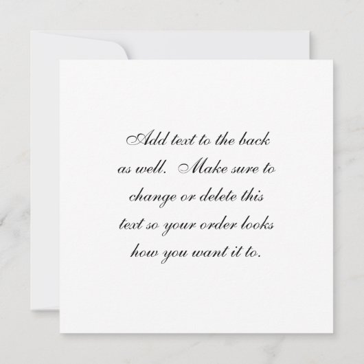 Stunning Old World Kroon Kaart (Achterkant)