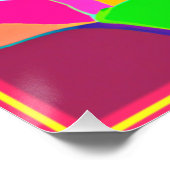 Stunning Patterns Colors Art. Buy Now Perfect Poster (Hoek)