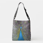 Stunning Peacock Crossbody Tas (Achterkant)
