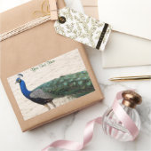 Stunning Peacock Rechthoekige Sticker (Geschenken)