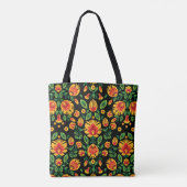 💛 🧡 ❤️ Stunning pools Folk Wycinanki Tote Bag (Achterkant)