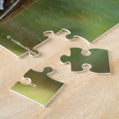 Stunning Portrait of Pileated Woodpecker on Tree Legpuzzel (Zijkant)