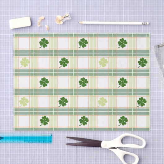 Stunning Pset St. Patrick's Day Tissuepapier (Craft)