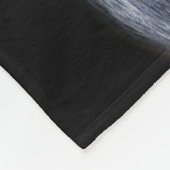 Stunning Raven's Head Fleece Throw Blanket (Hoek)