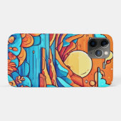 Stunning Regenboog Cartoonachtig Bos Case-Mate iPhone Case (Achterkant (horizontaal))