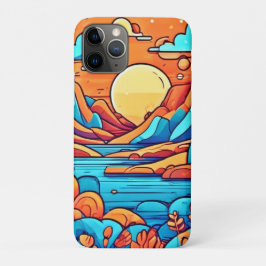 Stunning Regenboog Cartoonachtig Bos Case-Mate iPhone Case