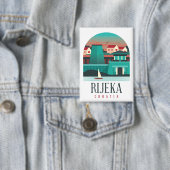 Stunning Rijeka Kroatië Reis uit het verleden Button (Insitu)
