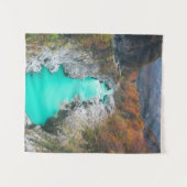 Stunning River Soča Napolen bridge, Slovenië Wandkleed (Voorkant (horizontaal))