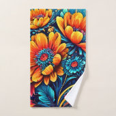 Stunning Roos Bloemkleur Bad Handdoek (Handdoek)