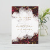 Stunning Ruby Crystal Geode Kaart (Staand voorkant)