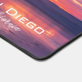 Stunning San Diego California Beach Pier Sunset Bureaumat (Hoek)